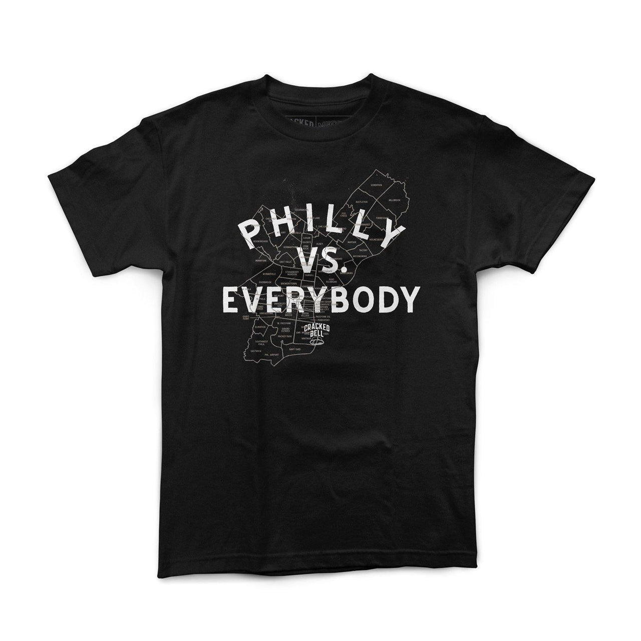 Buy – Cracked Bell "Philly Vs Everybody" Shirt – Band & Music Merch – Cold Cuts Merch