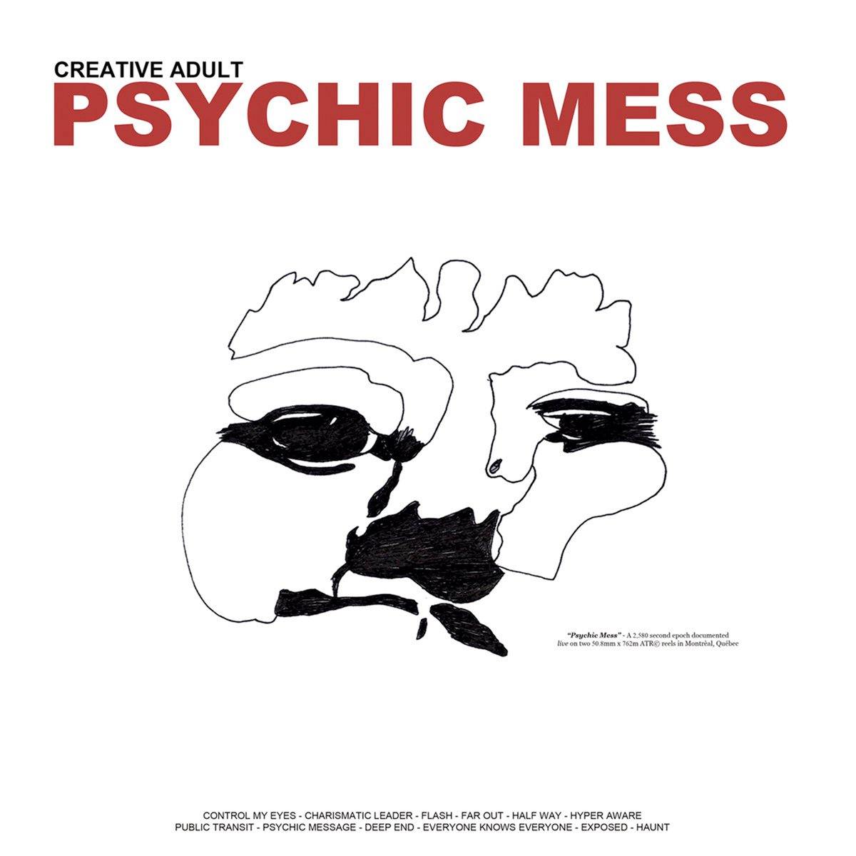 Buy – Creative Adult "Psychic Mess" 12" – Band & Music Merch – Cold Cuts Merch