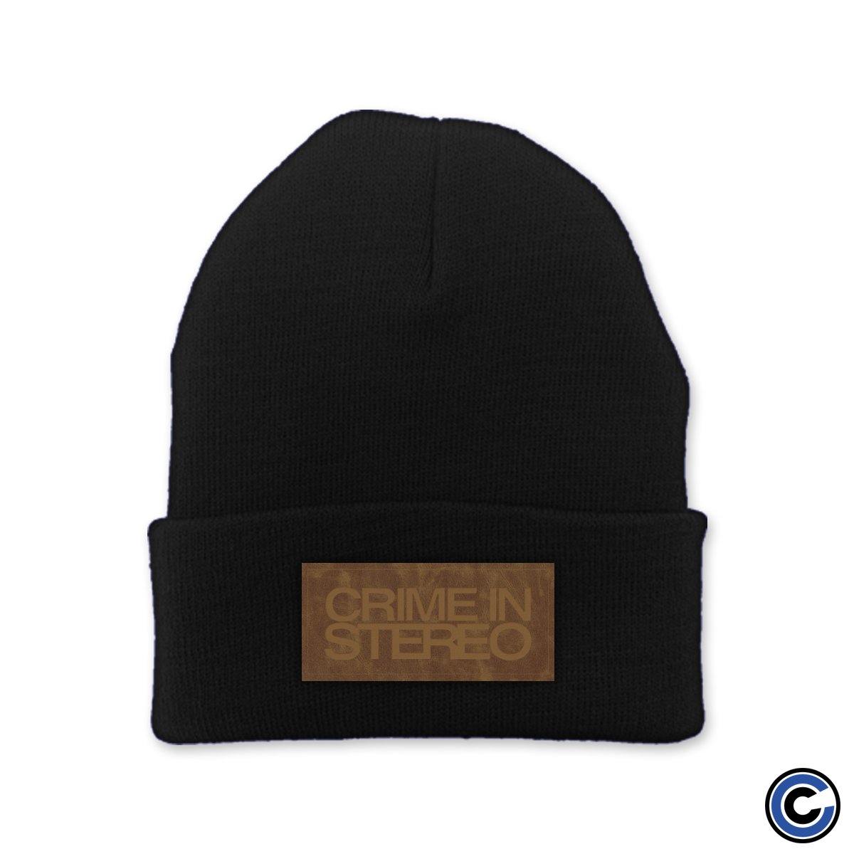 Buy – Crime In Stereo "Stacked Logo" Beanie – Band & Music Merch – Cold Cuts Merch