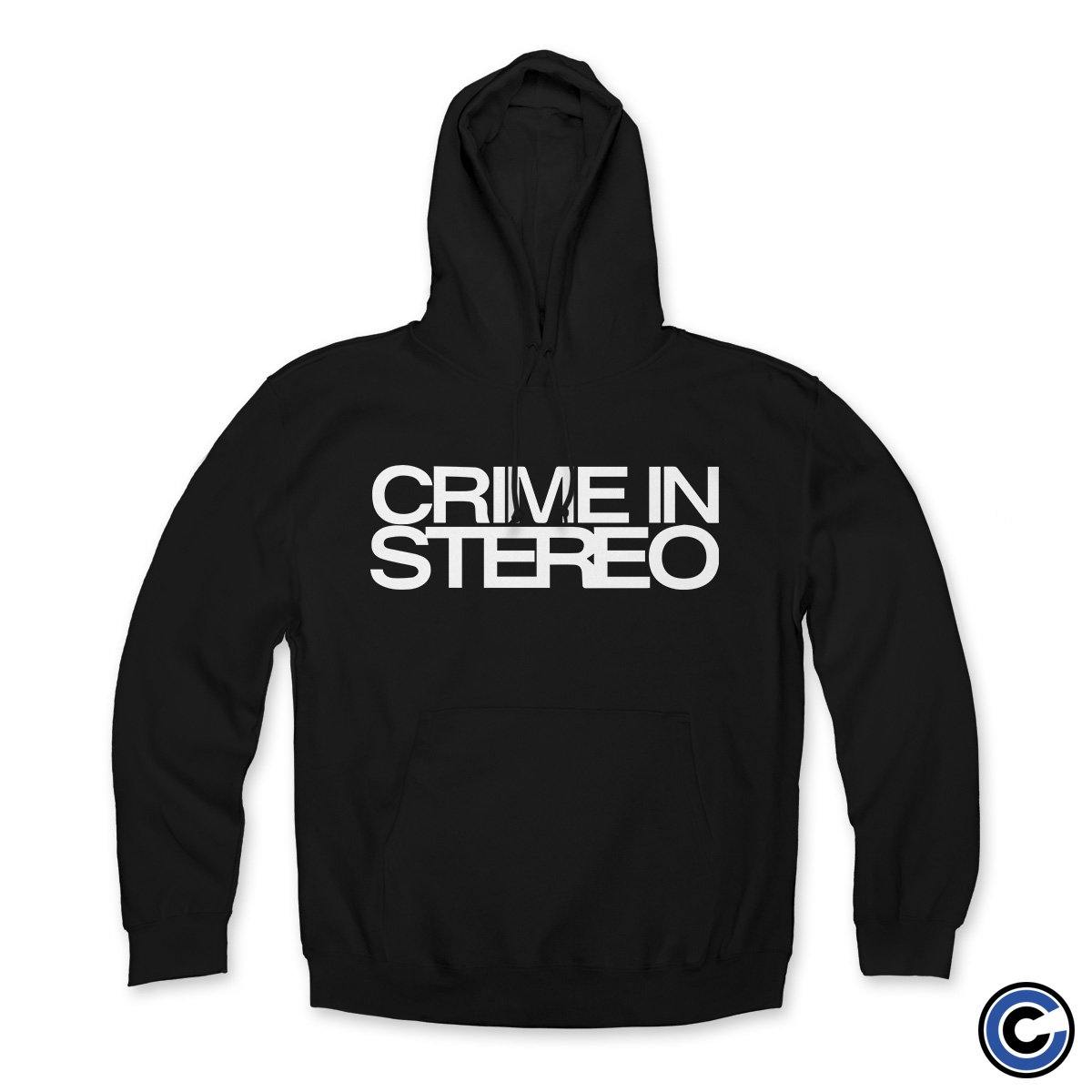 Buy – Crime In Stereo "Stacked Logo" Hoodie – Band & Music Merch – Cold Cuts Merch