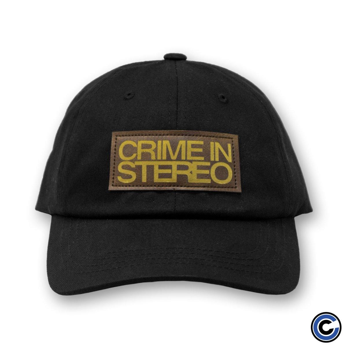 Buy – Crime In Stereo "Stacked Logo" Hat – Band & Music Merch – Cold Cuts Merch