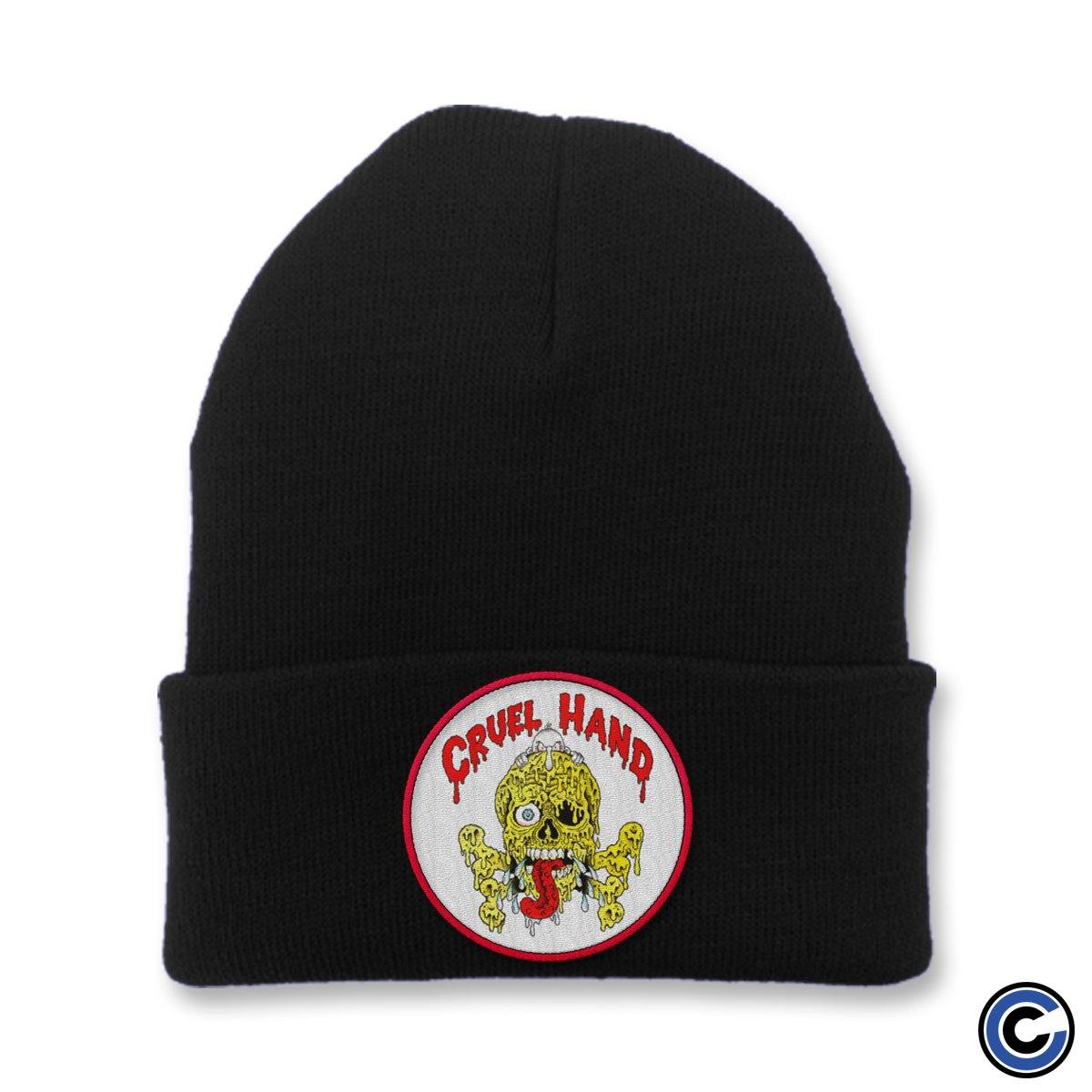 Buy – Cruel Hand "Drippy Skull Patch" Beanie – Band & Music Merch – Cold Cuts Merch