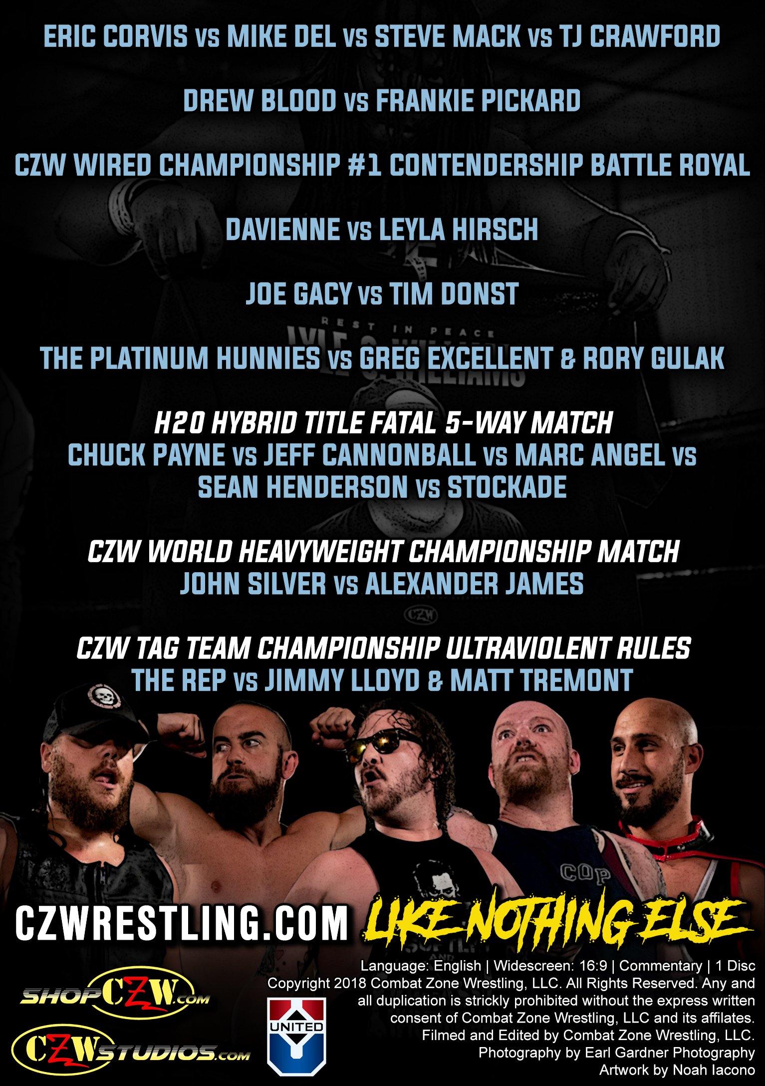 CZW Lyle Memorial Show 07 12 2019 DVD