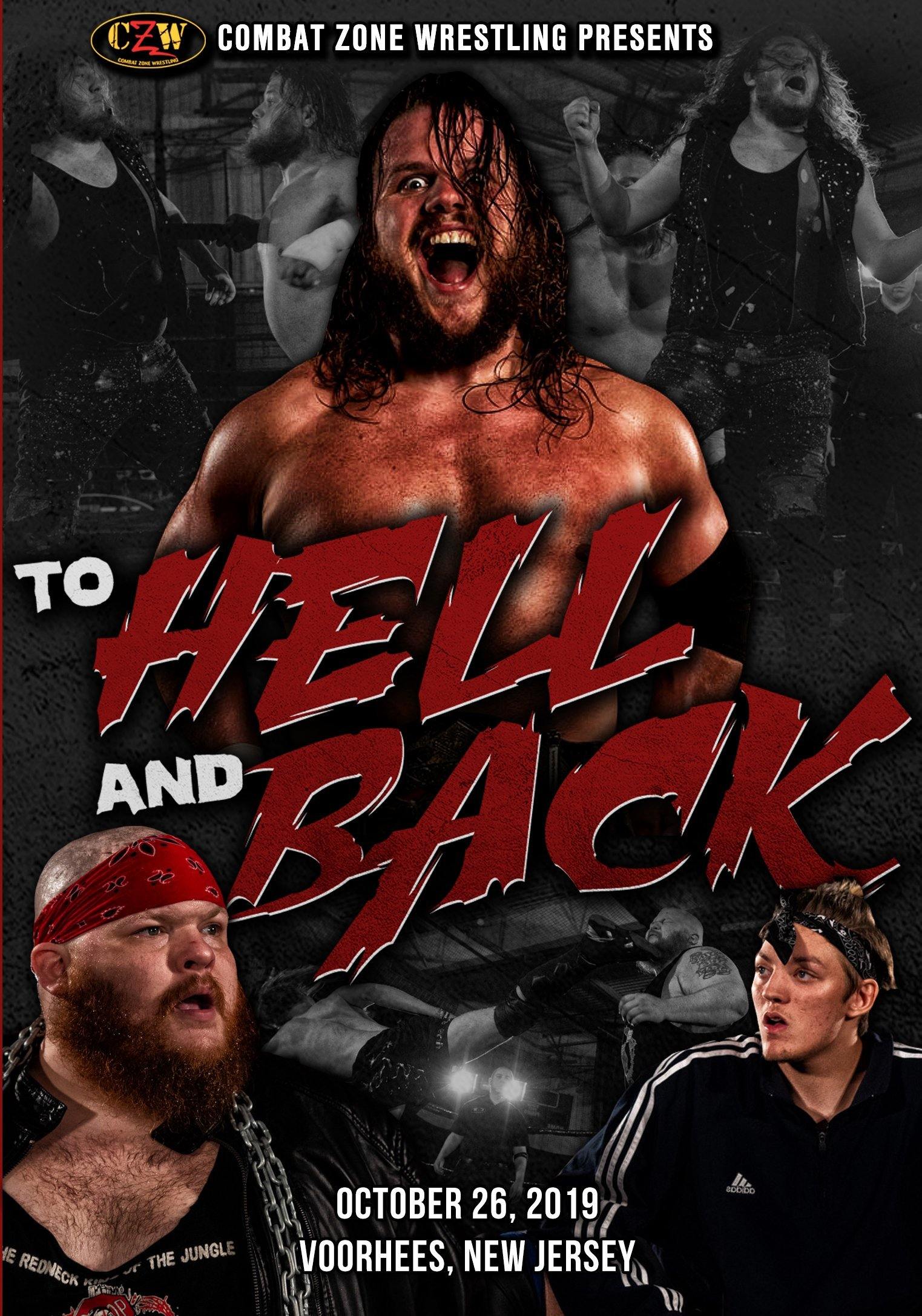Buy Now – CZW "To Hell and Back" DVD 10/26/2019 – Wrestler & Wrestling Merch – Bottom Line