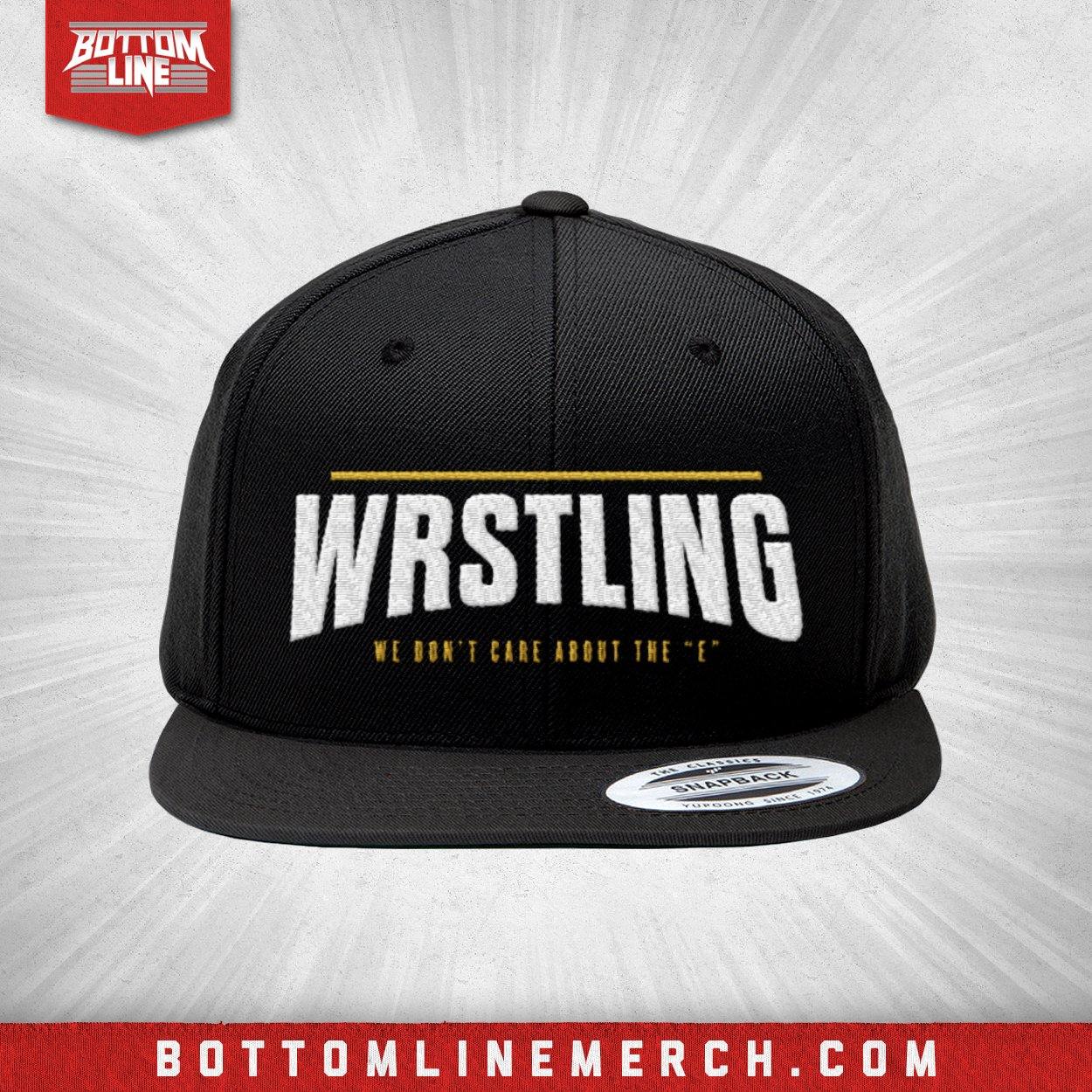 Buy Now – Wrstling "Don't Care" Snapback – Wrestler & Wrestling Merch – Bottom Line