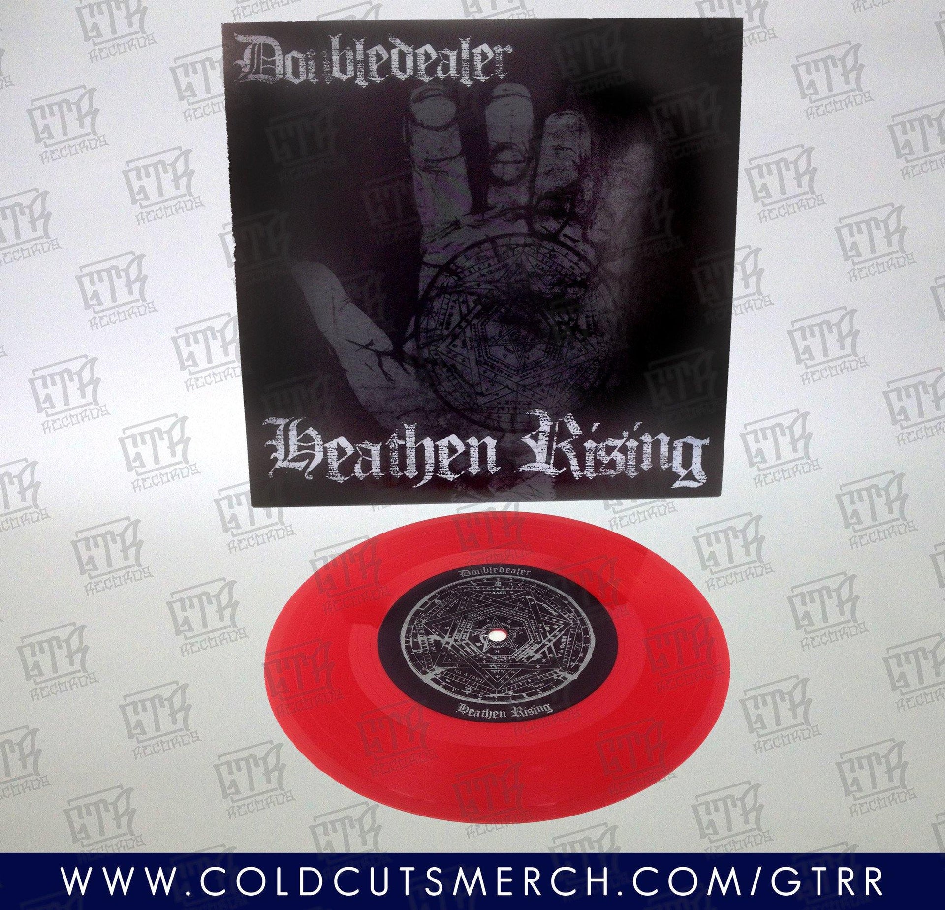 Buy – Doubledealer "Heathens Rising" 7" – Band & Music Merch – Cold Cuts Merch