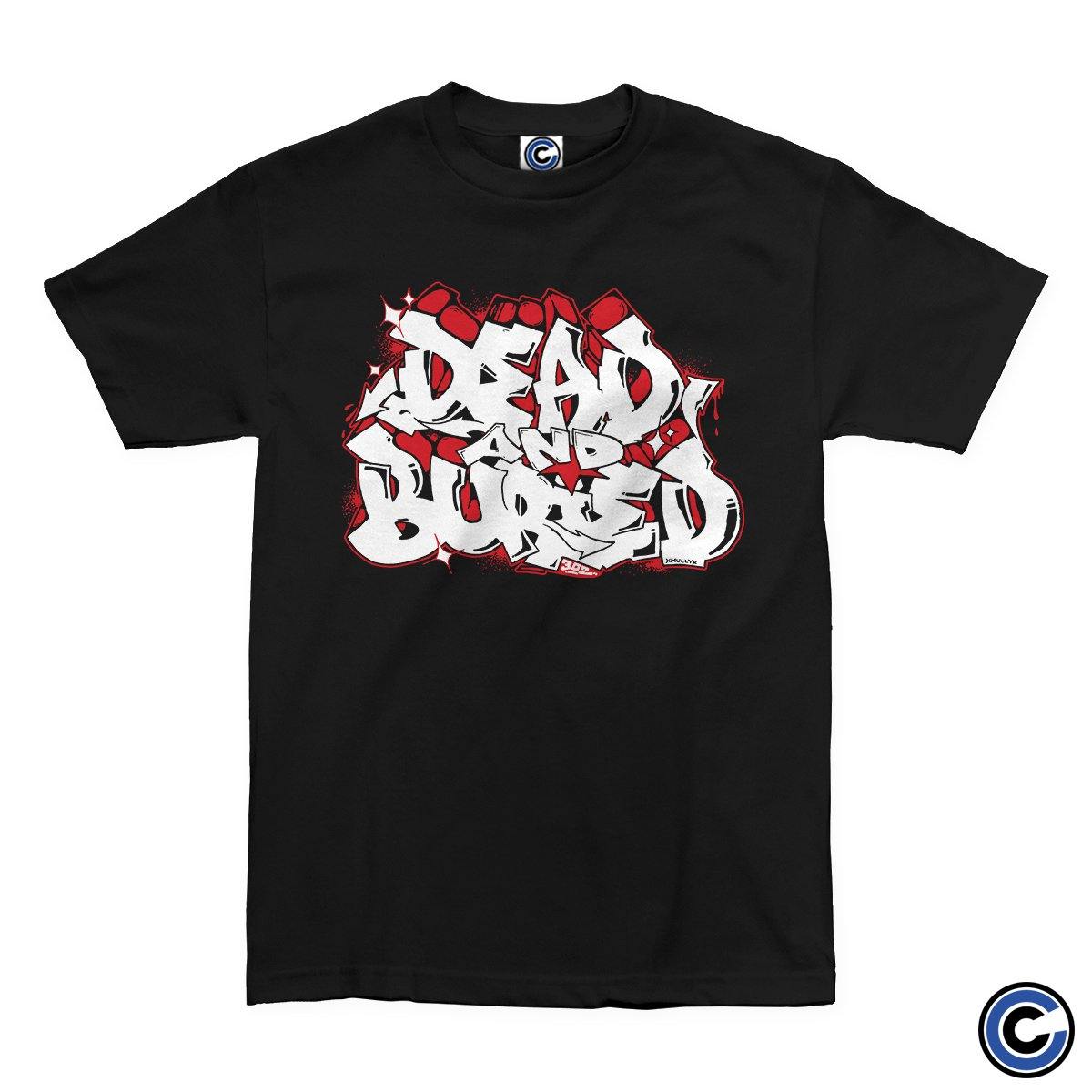 Buy – Dead and Buried "Graffiti" Shirt – Band & Music Merch – Cold Cuts Merch