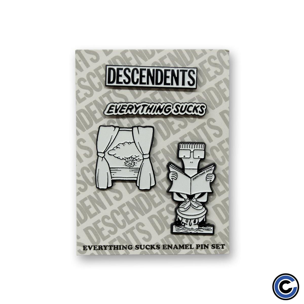 Buy – Descendents "Everything Sucks" Enamel Pin Set – Band & Music Merch – Cold Cuts Merch