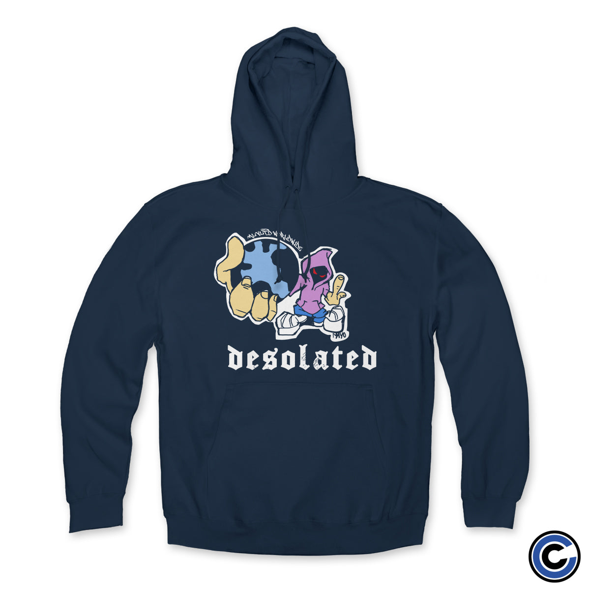 Desolated "Globe" Hoodie