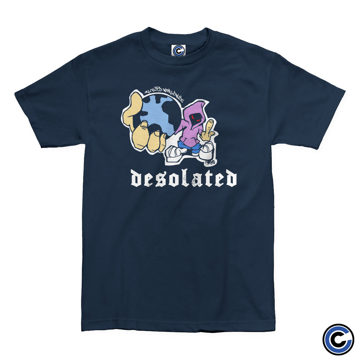 Desolated "Globe" Shirt