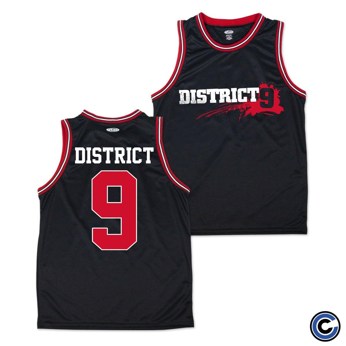 Buy – District 9 "D9" Basketball Jersey – Band & Music Merch – Cold Cuts Merch