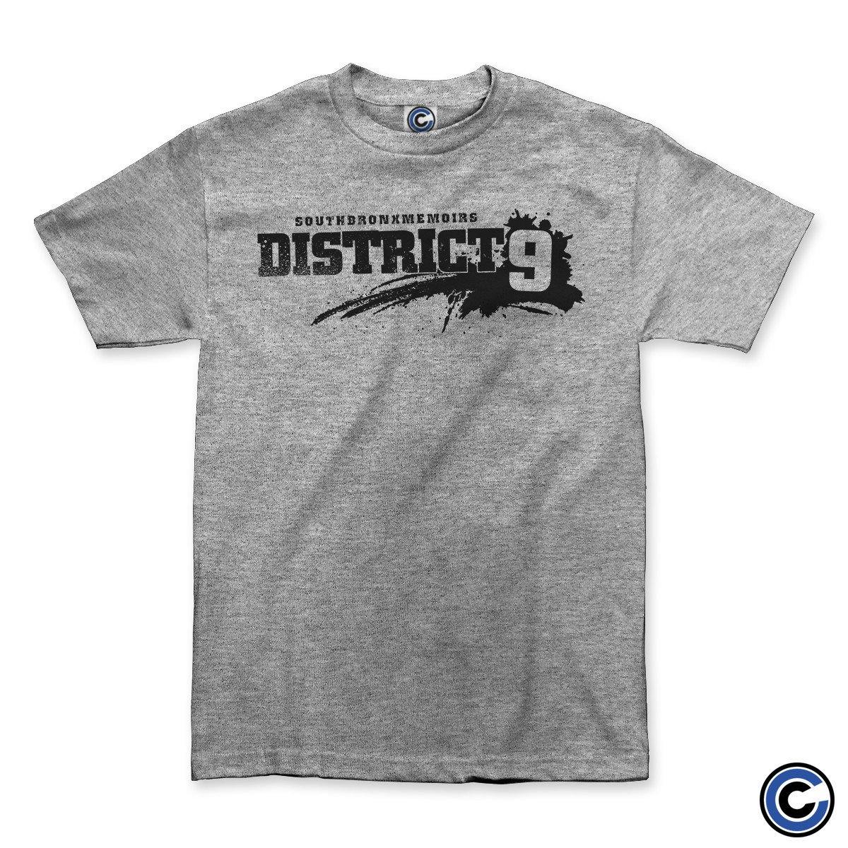 Buy – District 9 "Splatter" Shirt – Band & Music Merch – Cold Cuts Merch