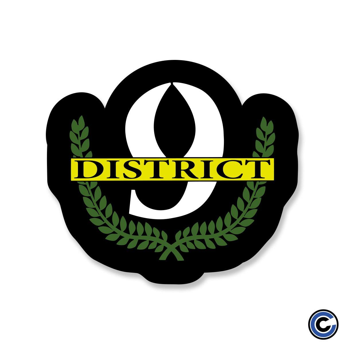 Buy – District 9 "Laurels" Sticker – Band & Music Merch – Cold Cuts Merch