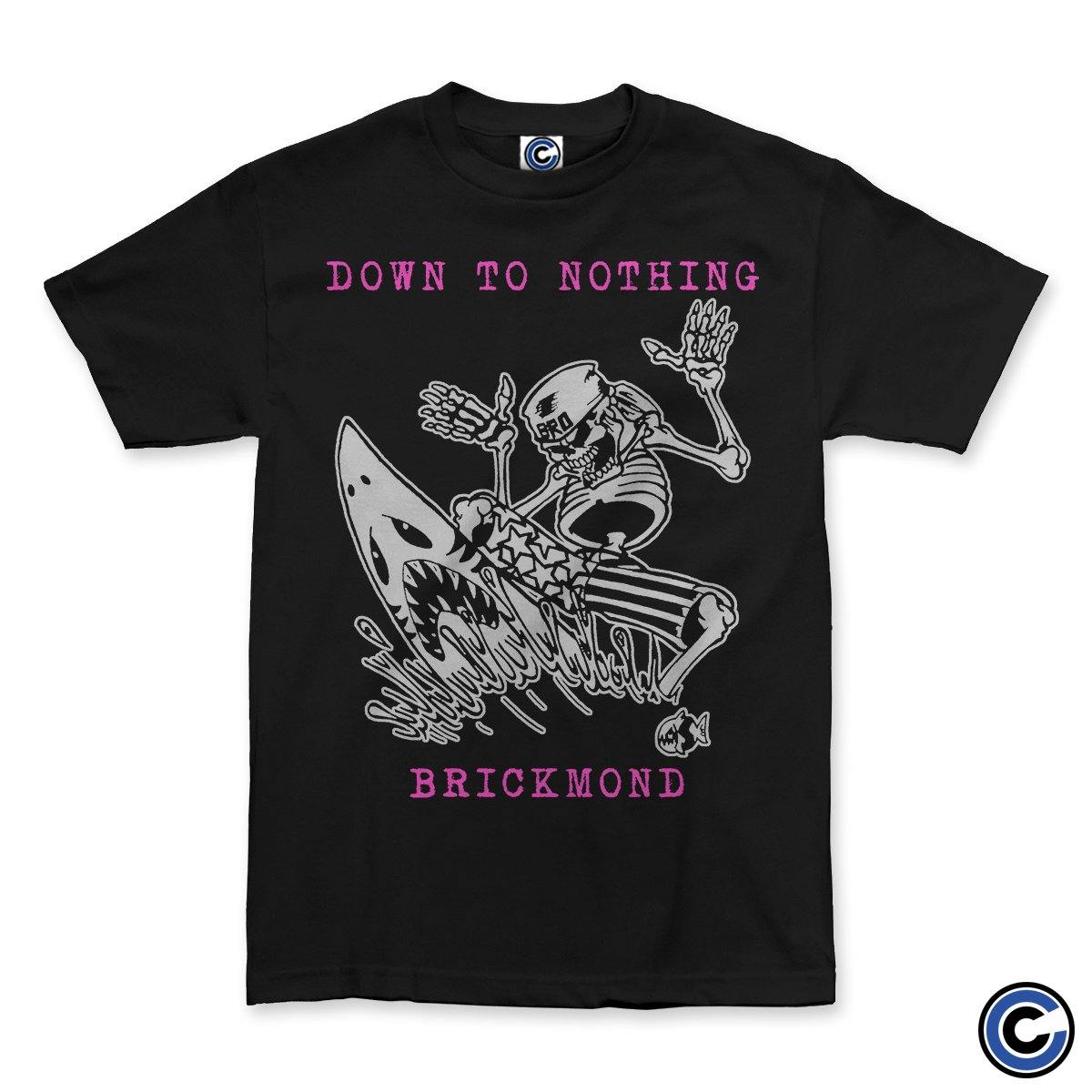 Buy – Down To Nothing "Skeleton Surfer" Shirt – Band & Music Merch – Cold Cuts Merch