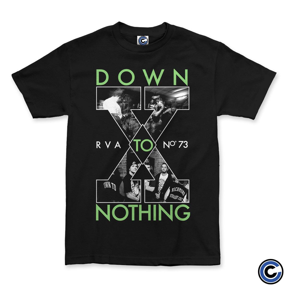 Buy – Down To Nothing "No. 73" Shirt – Band & Music Merch – Cold Cuts Merch