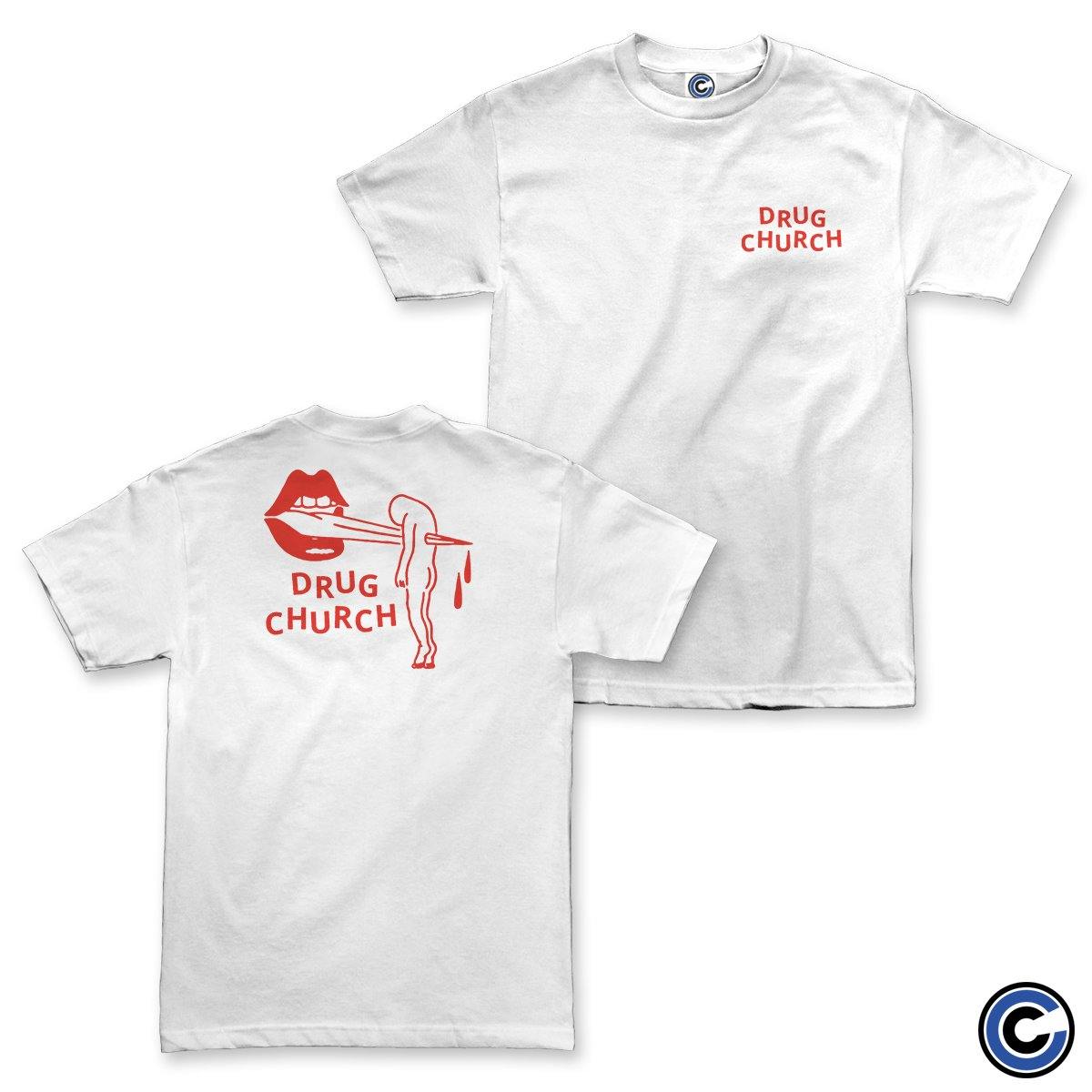 Buy – Drug Church "Tongue" Shirt – Band & Music Merch – Cold Cuts Merch