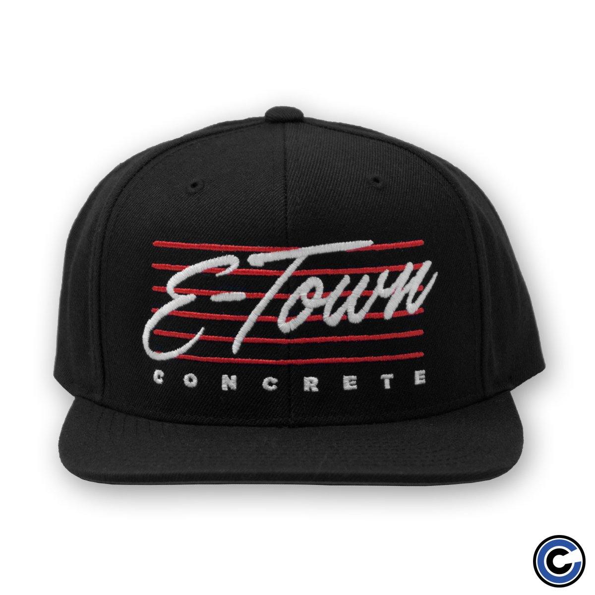 Buy – E. Town Concrete "Elizabeth Script" Snapback – Band & Music Merch – Cold Cuts Merch