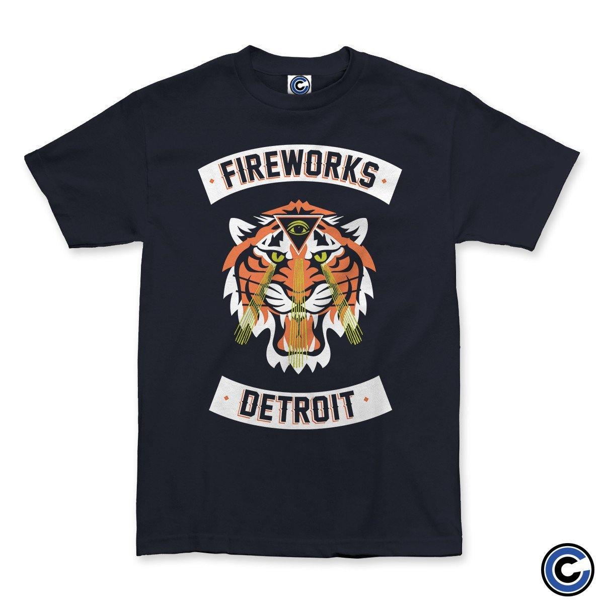 Buy – Fireworks "Tiger" Shirt – Band & Music Merch – Cold Cuts Merch