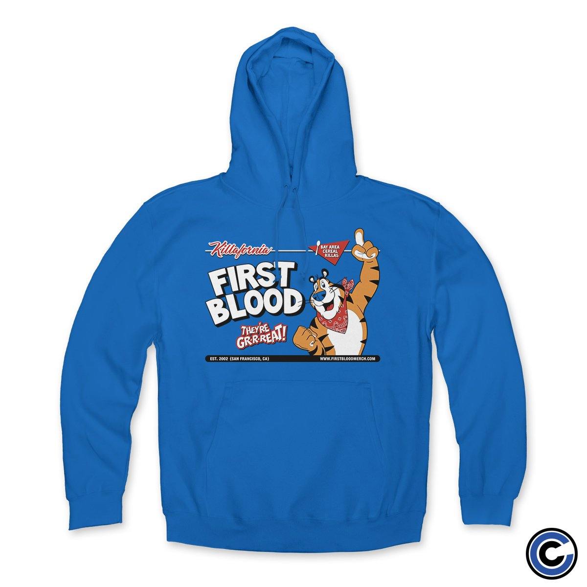Buy – First Blood "They're Great" Hoodie – Band & Music Merch – Cold Cuts Merch
