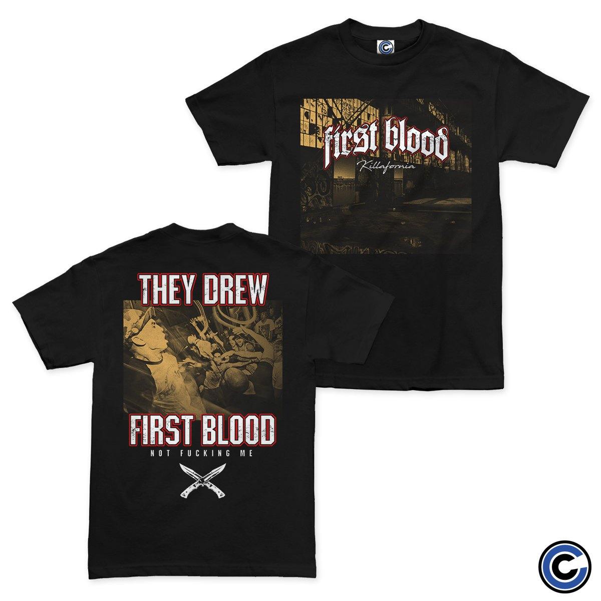 Buy – First Blood "Killafornia" Shirt – Band & Music Merch – Cold Cuts Merch