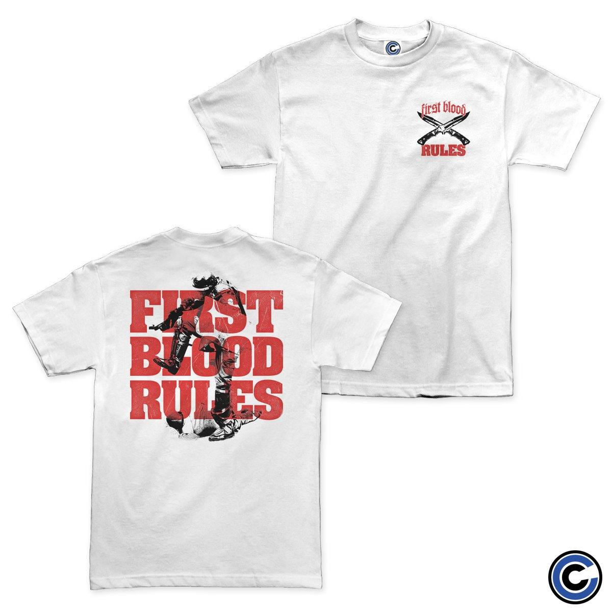 Buy – First Blood "Rules" Shirt – Band & Music Merch – Cold Cuts Merch