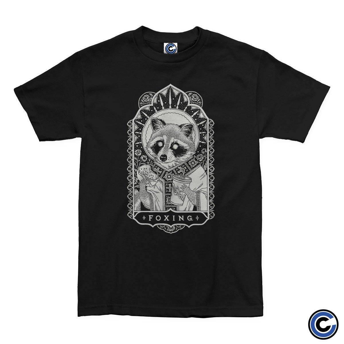 Buy – Foxing "Raccoon Snacks" Shirt – Band & Music Merch – Cold Cuts Merch