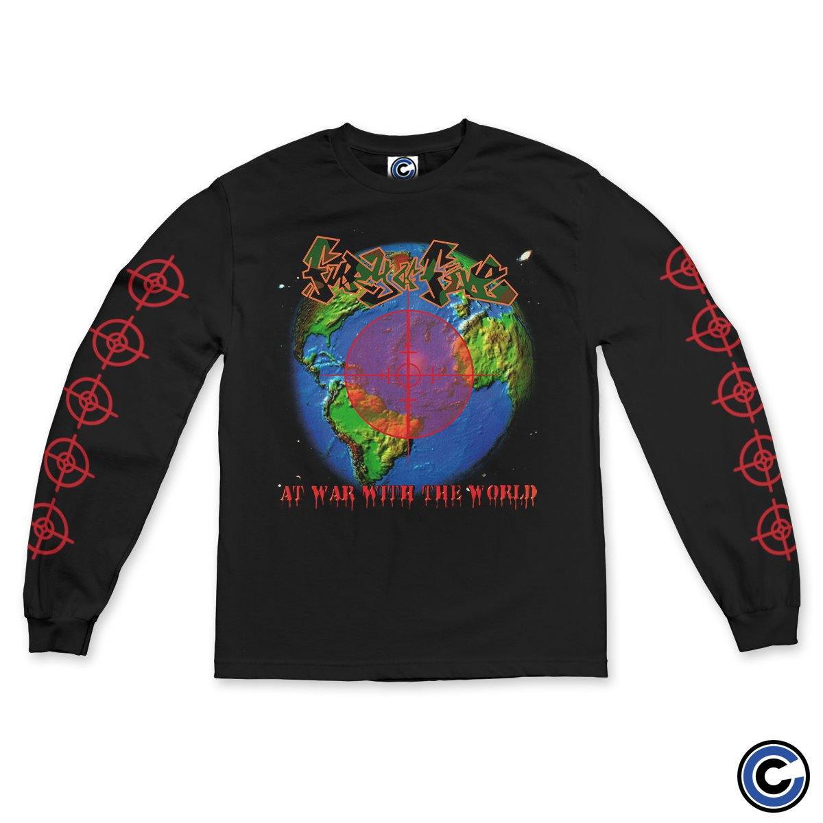 Buy – Fury of Five "At War With The World" Long Sleeve – Band & Music Merch – Cold Cuts Merch