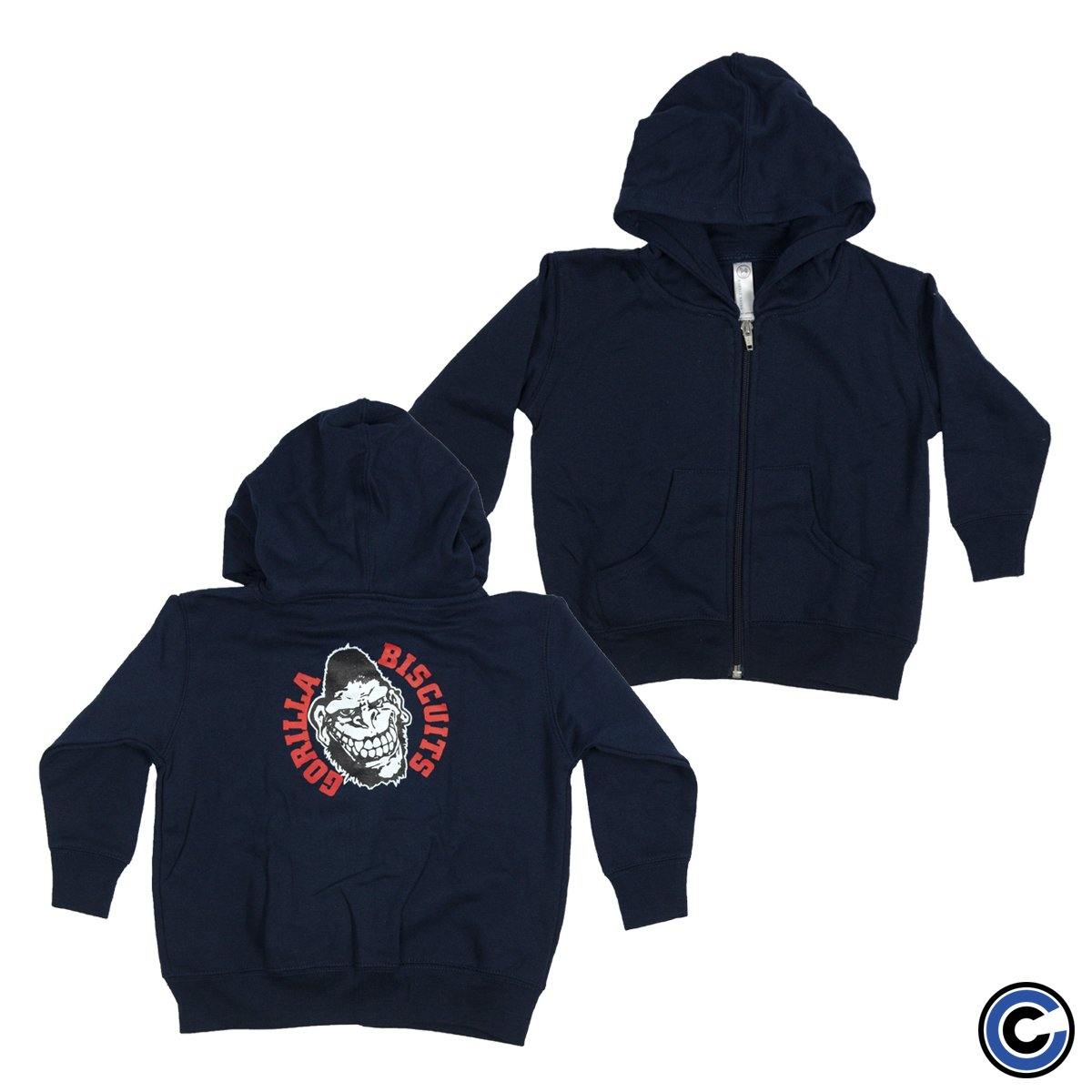 Buy – Gorilla Biscuits "Gorilla" Baby Zip Hoodie – Band & Music Merch – Cold Cuts Merch