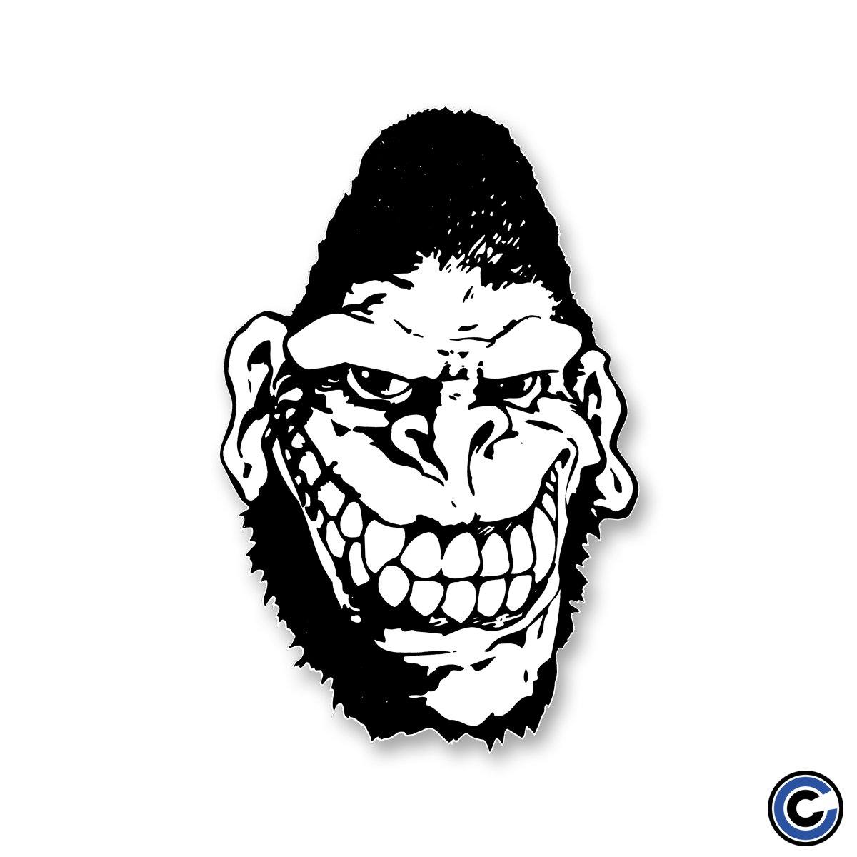 Buy – Gorilla Biscuits "Gorilla Head" Sticker – Band & Music Merch – Cold Cuts Merch