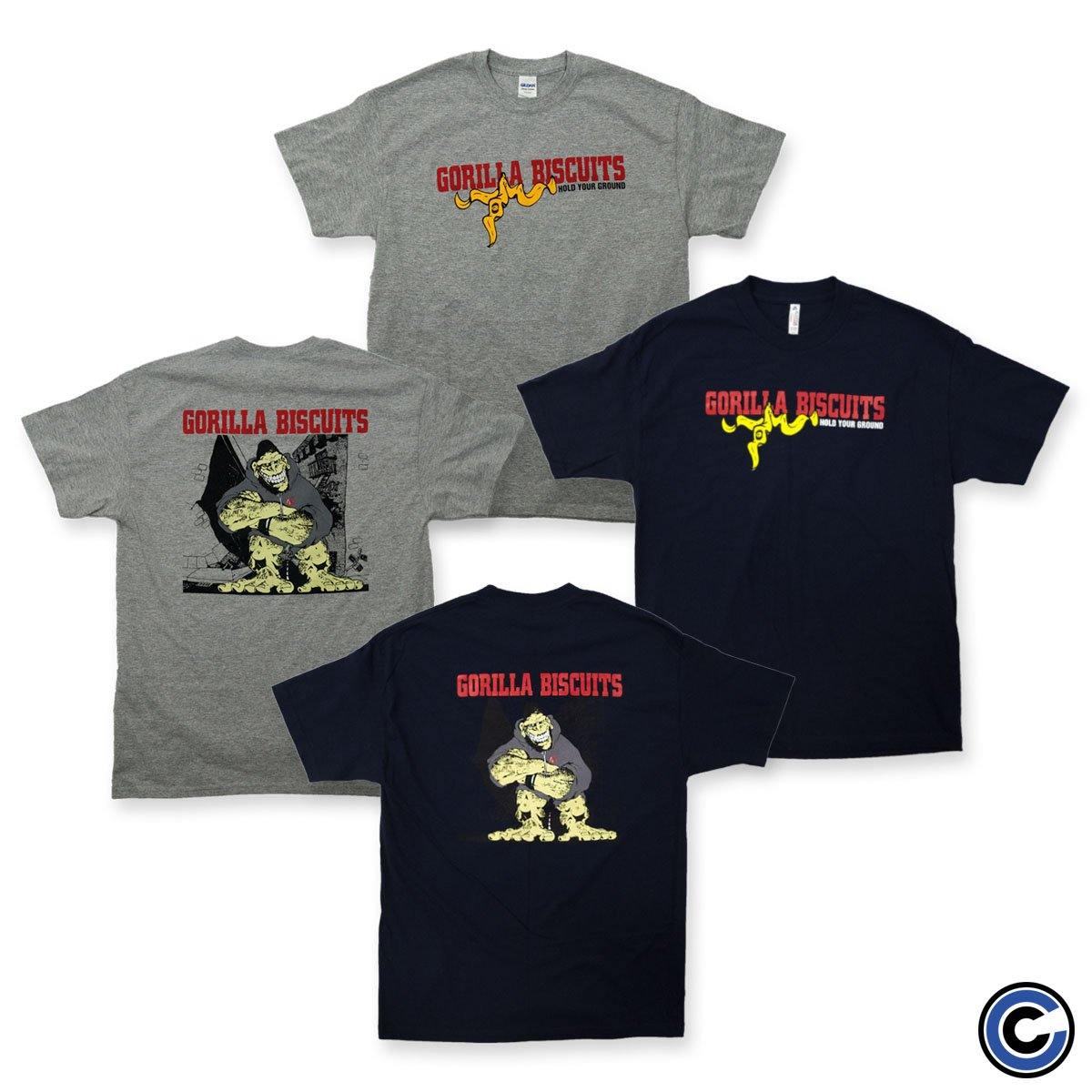 Buy – Gorilla Biscuits "Hold Your Ground" Shirt – Band & Music Merch – Cold Cuts Merch