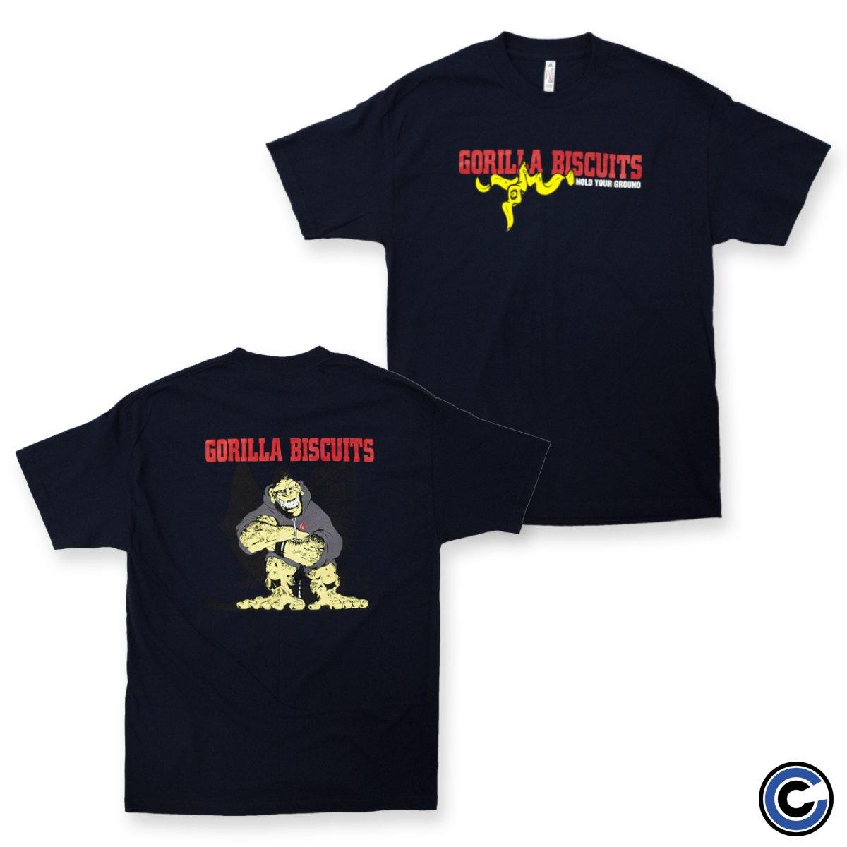 Buy – Gorilla Biscuits "Hold Your Ground" Shirt – Band & Music Merch – Cold Cuts Merch