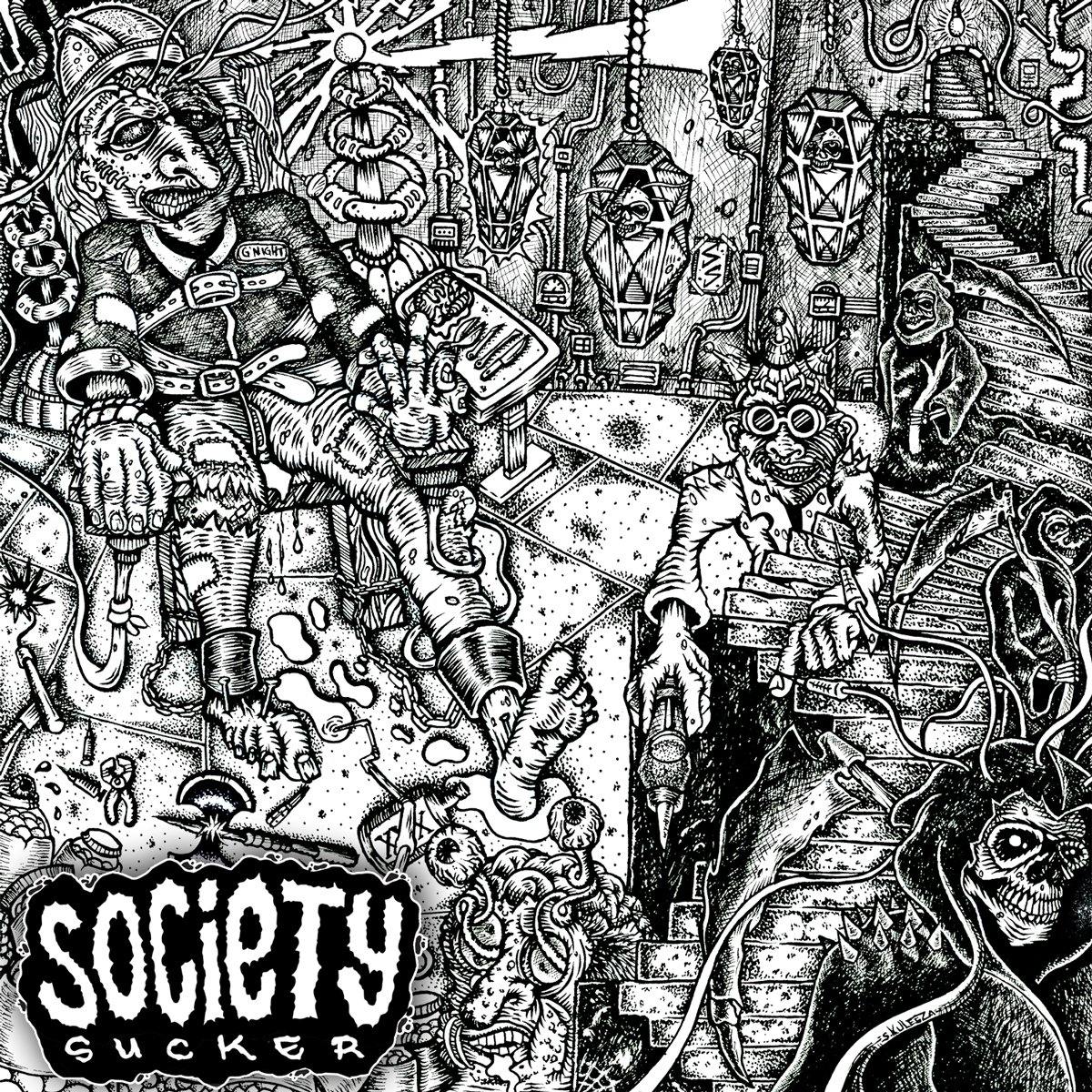 Buy – Society Sucker "Society Sucker" Digital Download – Band & Music Merch – Cold Cuts Merch