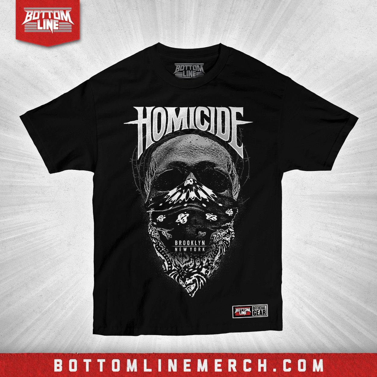 Buy Now – Homicide "Barbed Wire Skull" Shirt – Wrestler & Wrestling Merch – Bottom Line