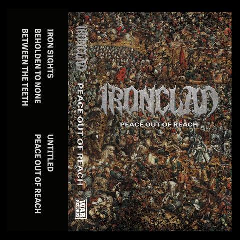 Buy – Ironclad "Peace Out Of Reach" Cassette – Band & Music Merch – Cold Cuts Merch