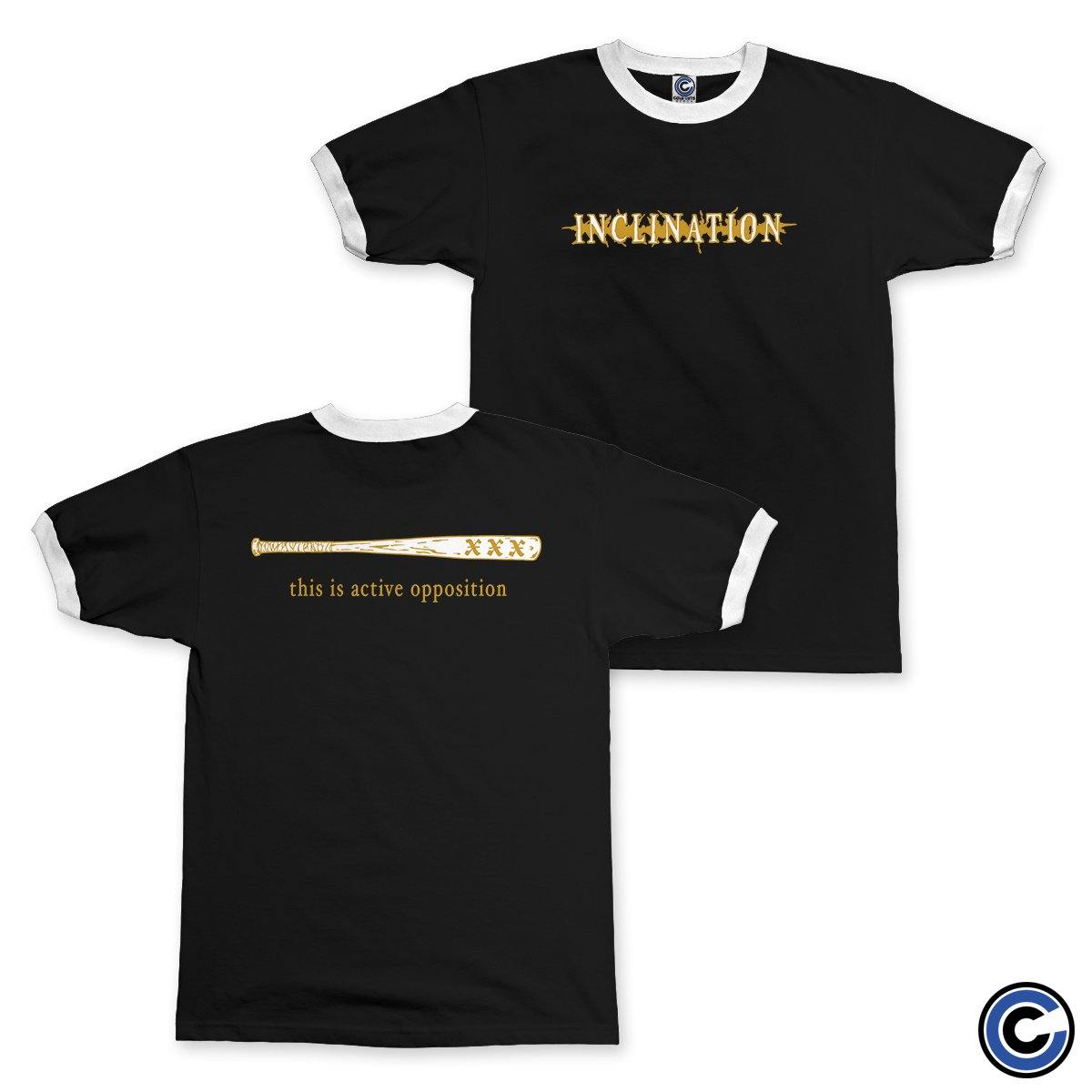 Buy – Inclination "Active Opposition" Ringer – Band & Music Merch – Cold Cuts Merch
