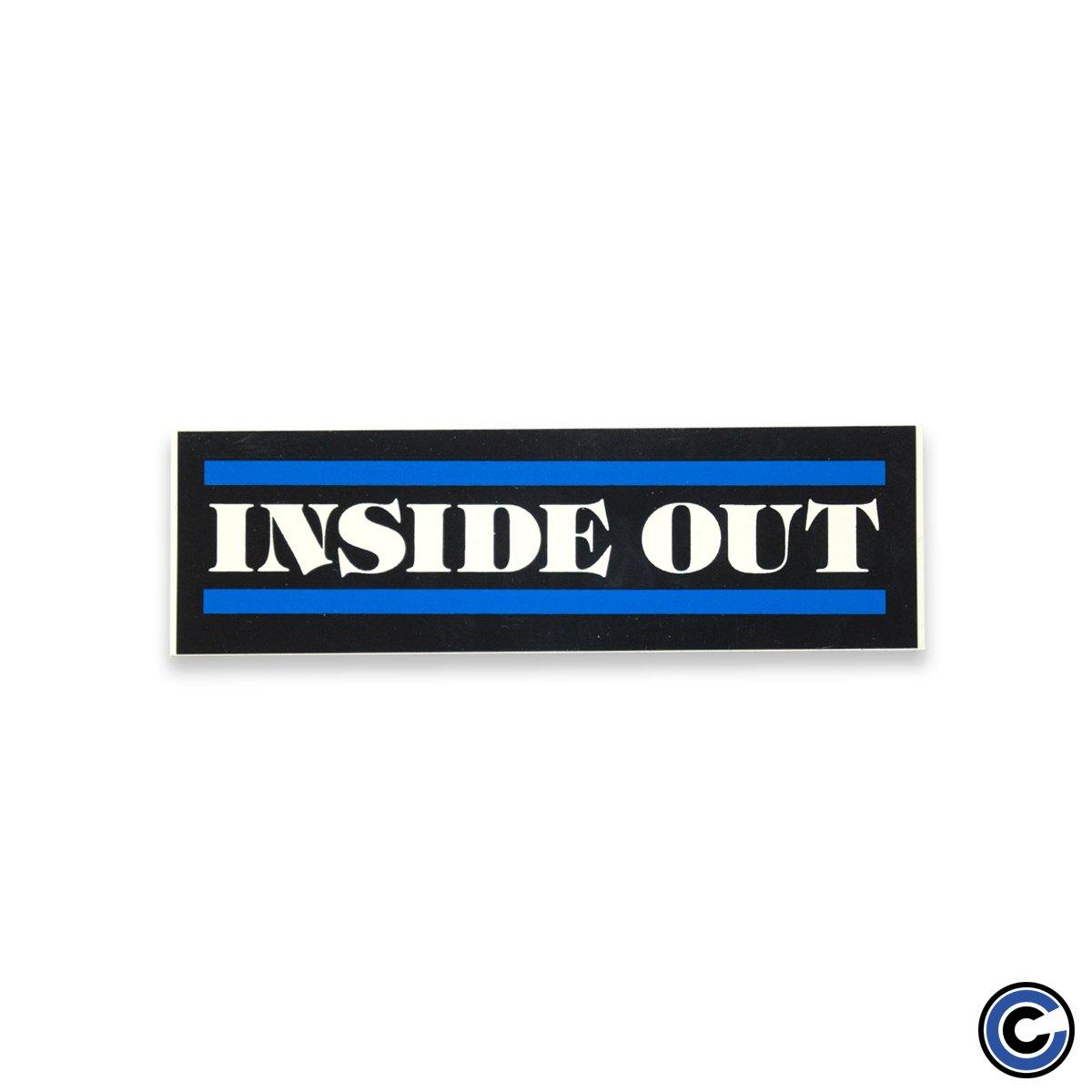 Buy – Inside Out "Logo" Sticker – Band & Music Merch – Cold Cuts Merch