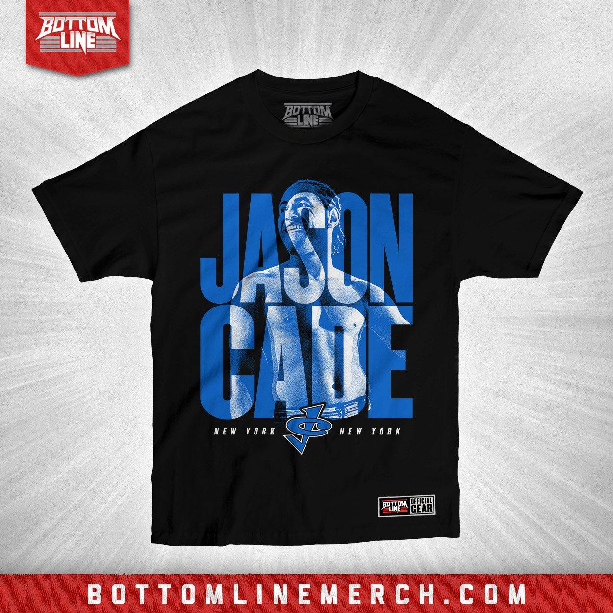 Buy Now – Jason Cade "NY Block" Shirt – Wrestler & Wrestling Merch – Bottom Line