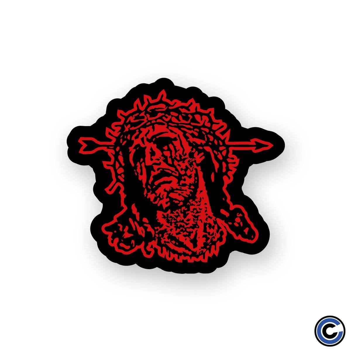 Buy – Jesus Piece "Jesus Head" Sticker – Band & Music Merch – Cold Cuts Merch