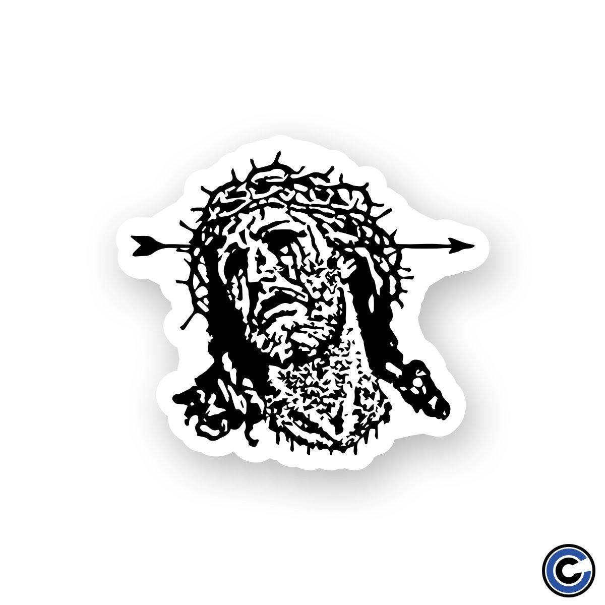 Buy – Jesus Piece "Jesus Head" Sticker – Band & Music Merch – Cold Cuts Merch