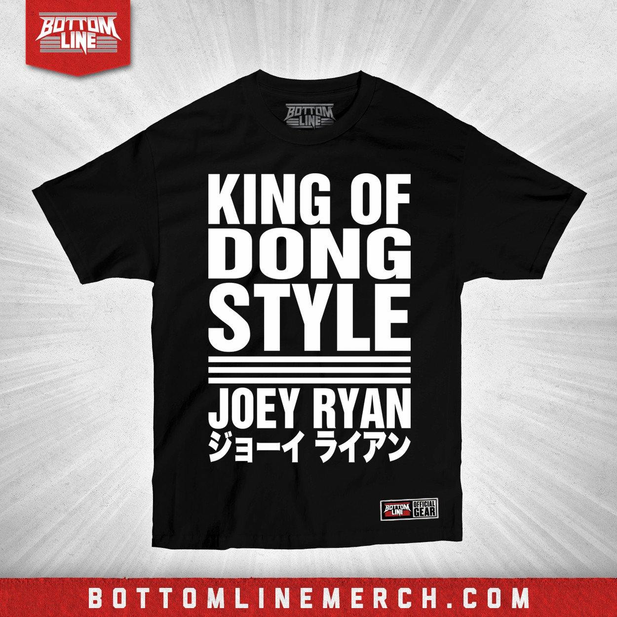Buy Now – Joey Ryan "King of Dong Style" Shirt – Wrestler & Wrestling Merch – Bottom Line
