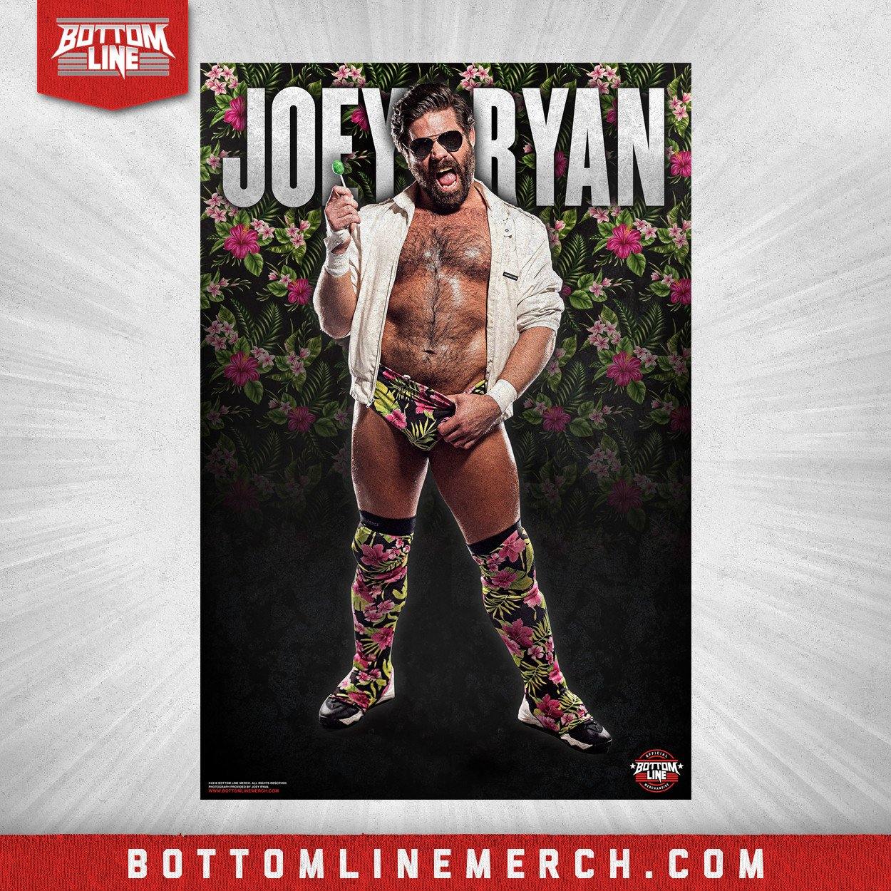 Buy Now – Joey Ryan "Lollipop" Poster – Wrestler & Wrestling Merch – Bottom Line