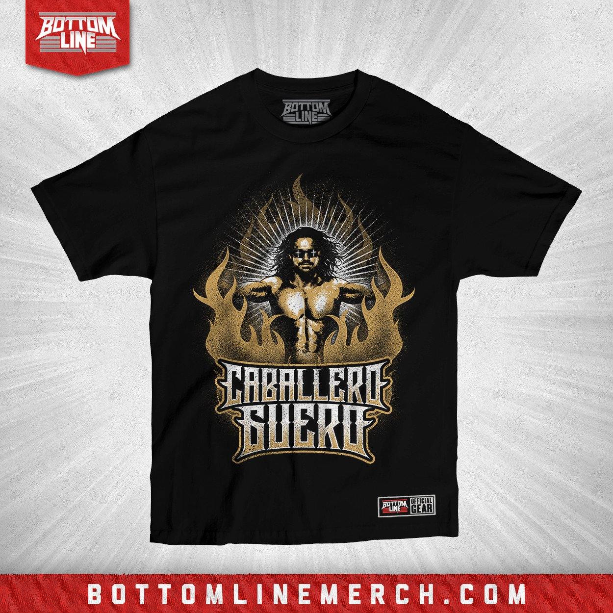 Buy Now – Johnny Mundo "Caballero Guero" Shirt – Wrestler & Wrestling Merch – Bottom Line