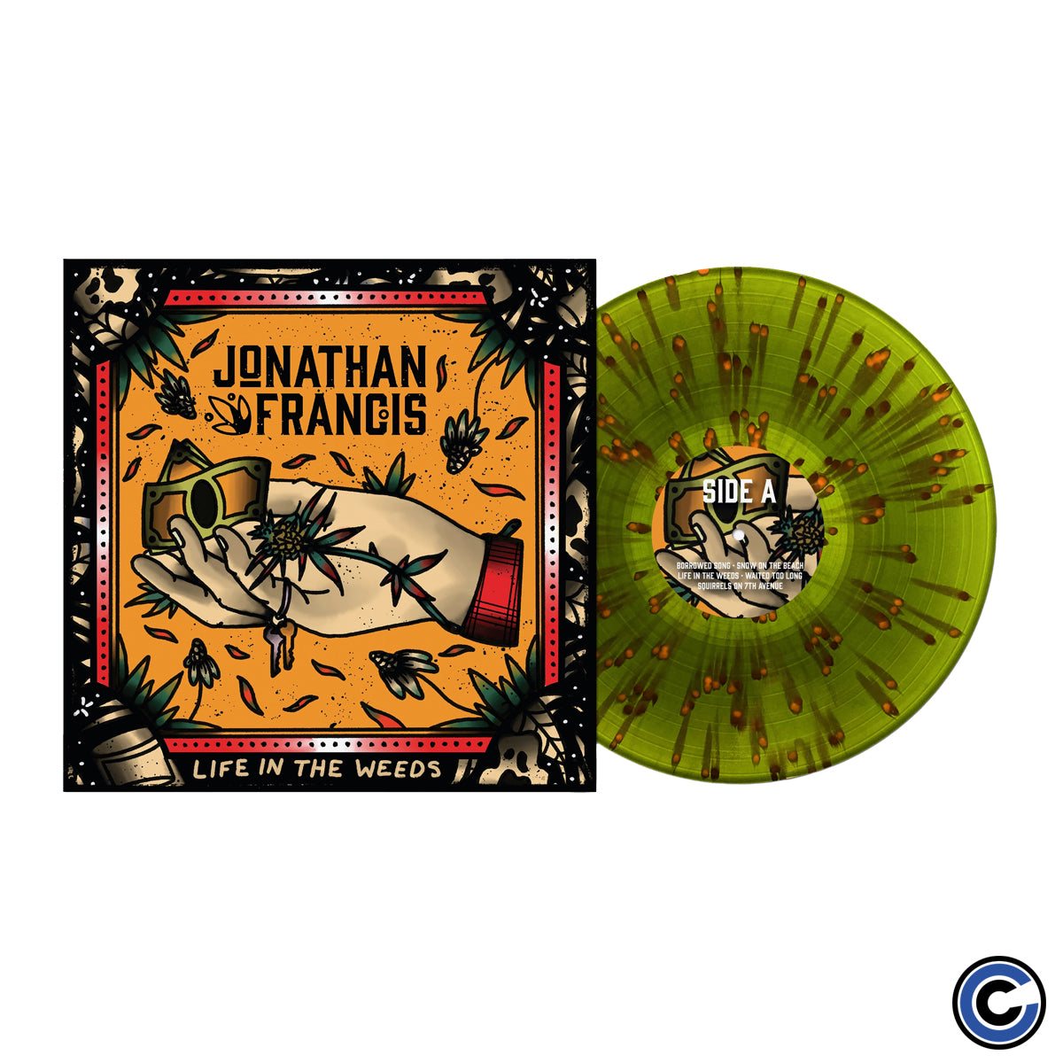Jonathan Francis "Life in The Weeds" 12" Vinyl