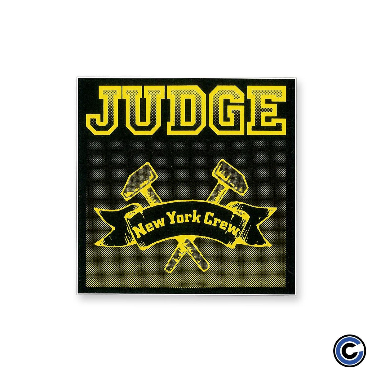 Buy – Judge "New York Crew" Sticker – Band & Music Merch – Cold Cuts Merch