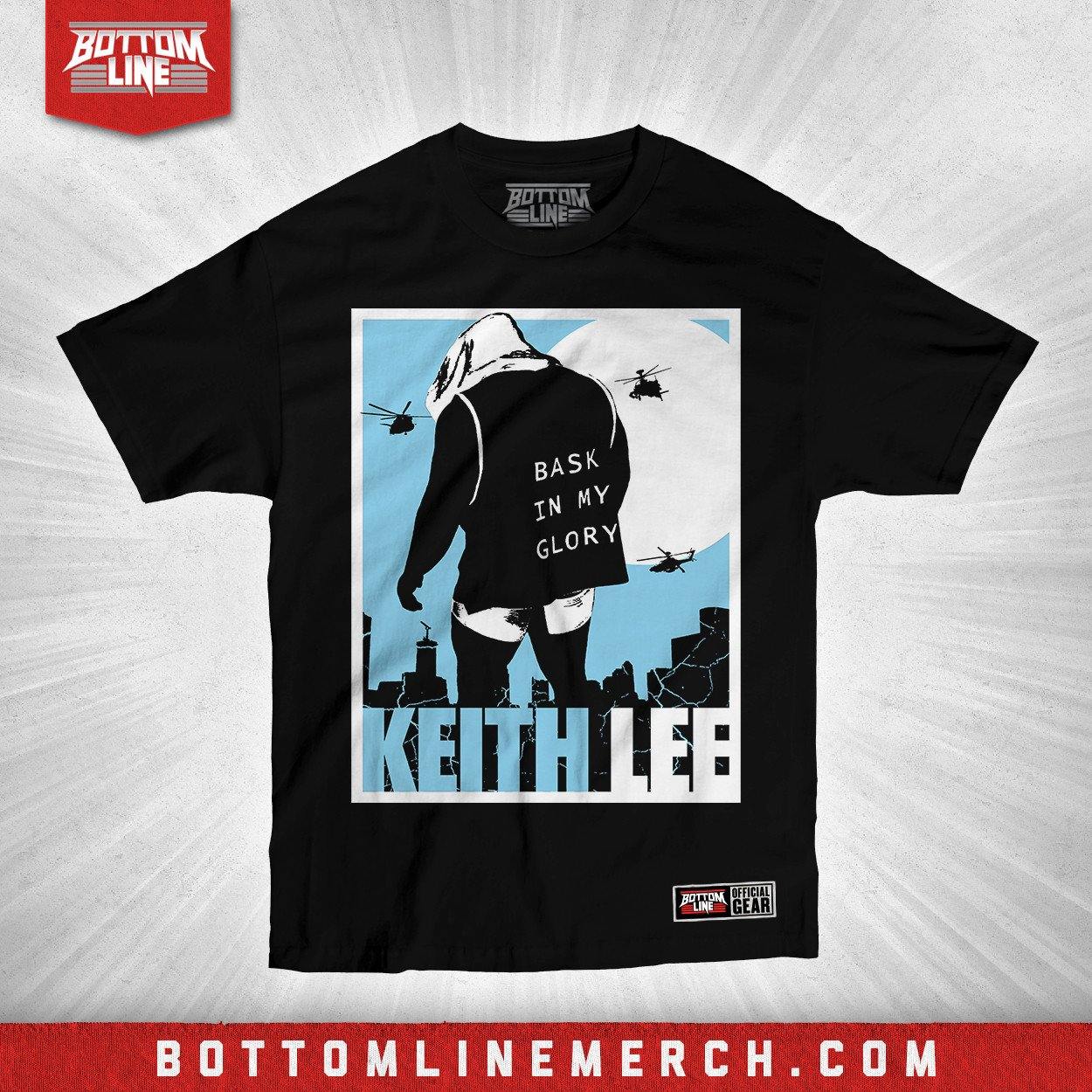 Buy Now – Keith Lee "Keithzilla Carolina Blue" Shirt – Wrestler & Wrestling Merch – Bottom Line