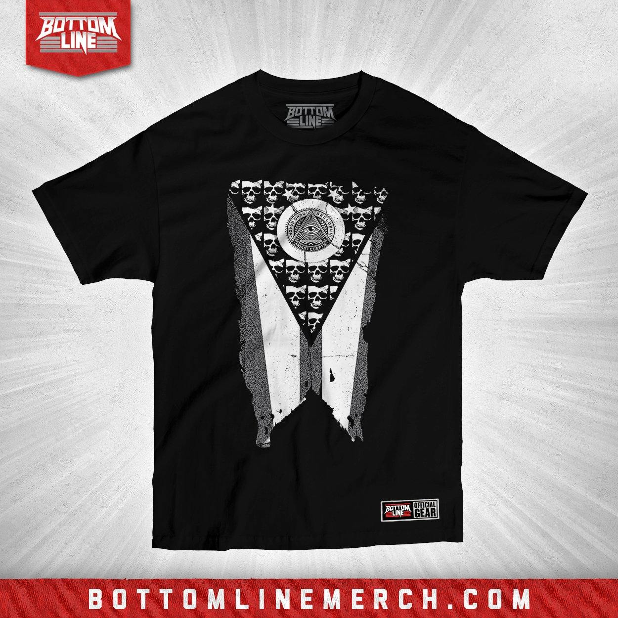 Buy Now – OI4K "Skull Flag" Shirt – Wrestler & Wrestling Merch – Bottom Line