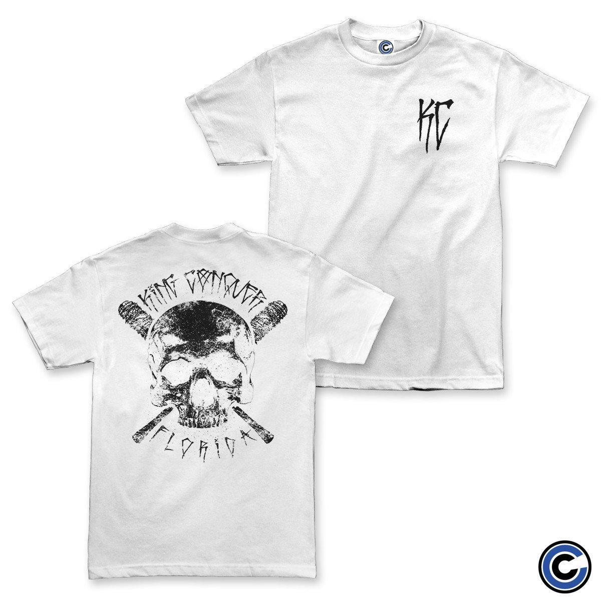 Buy – King Conquer "Skull" Shirt – Band & Music Merch – Cold Cuts Merch