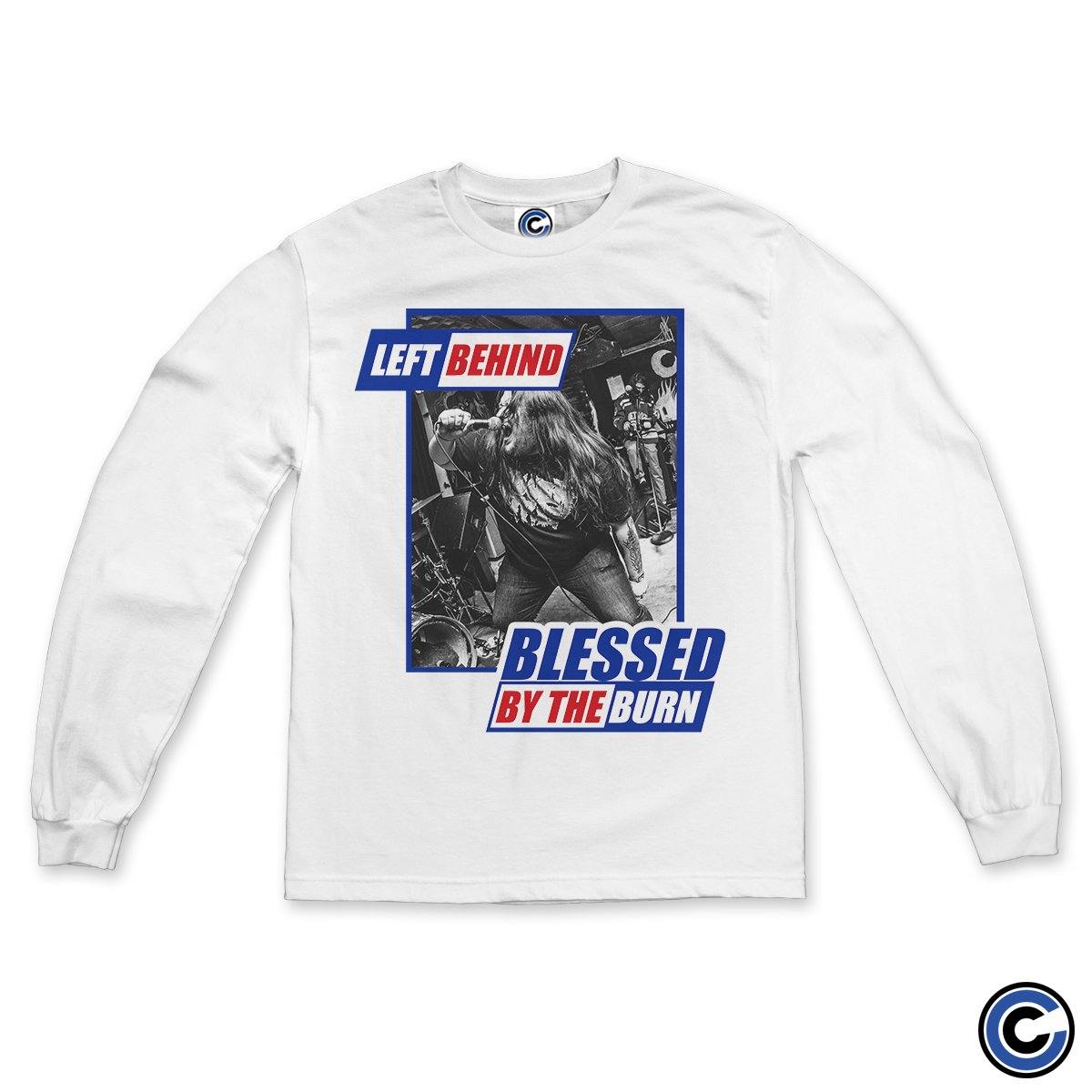 Buy – Left Behind "Blessed By The Burn" Long Sleeve – Band & Music Merch – Cold Cuts Merch