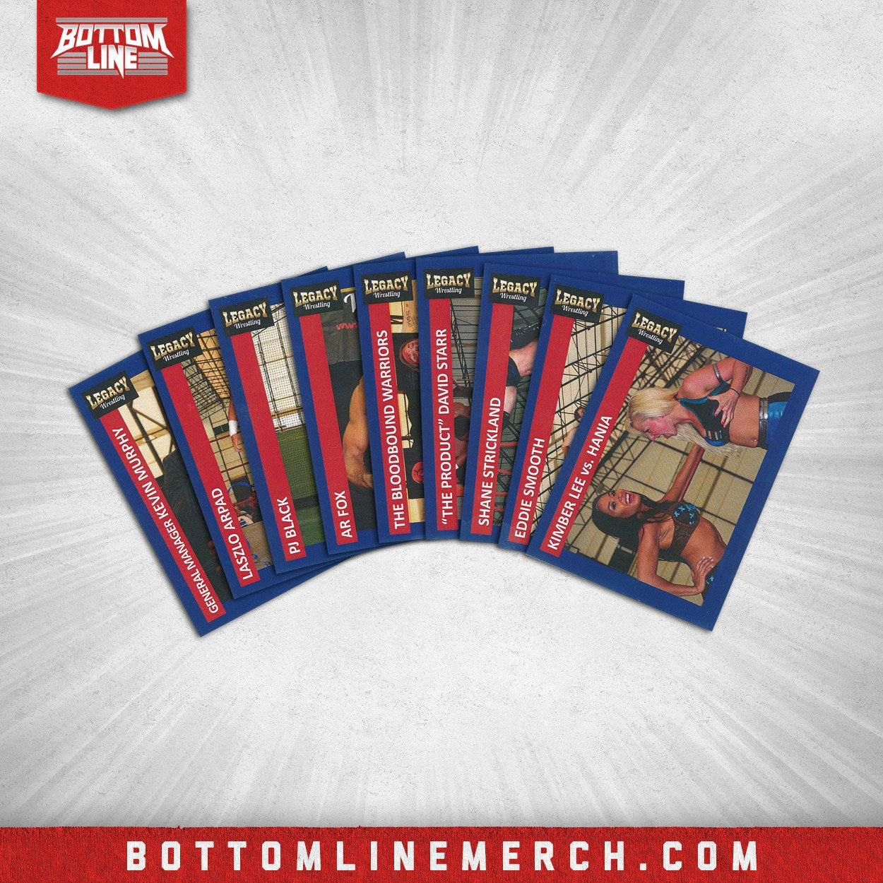 Buy Now – Legacy Wrestling Trading Card Set – Wrestler & Wrestling Merch – Bottom Line