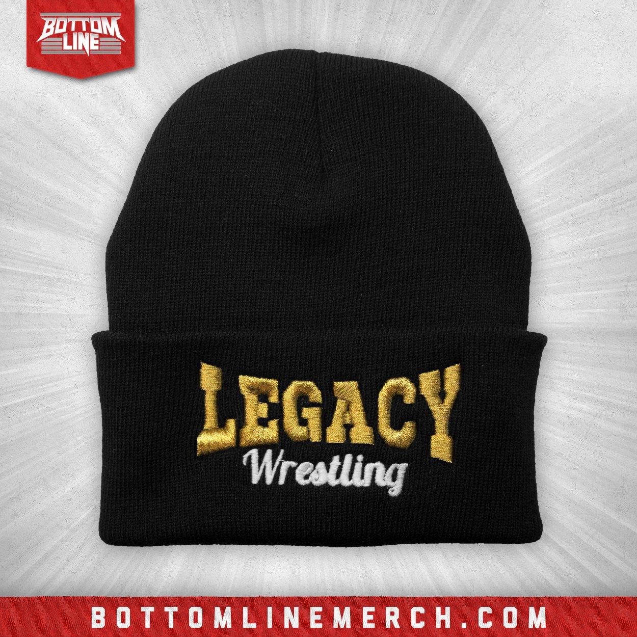 Buy Now – Legacy Wrestling "Warped" Beanie – Wrestler & Wrestling Merch – Bottom Line